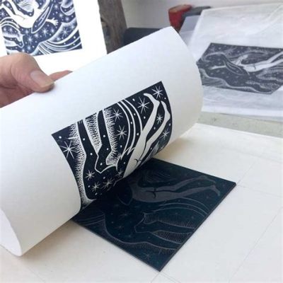 A linocut is most similar to which other printing process? Exploring the nuances of relief printing techniques.